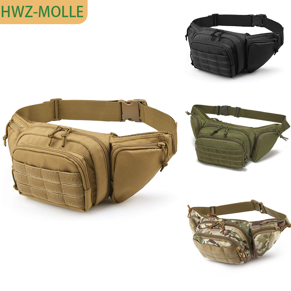 Edc Concealed Carry Fanny Pack - Taktik Molle Bel Çantası Gizli Taşıma
