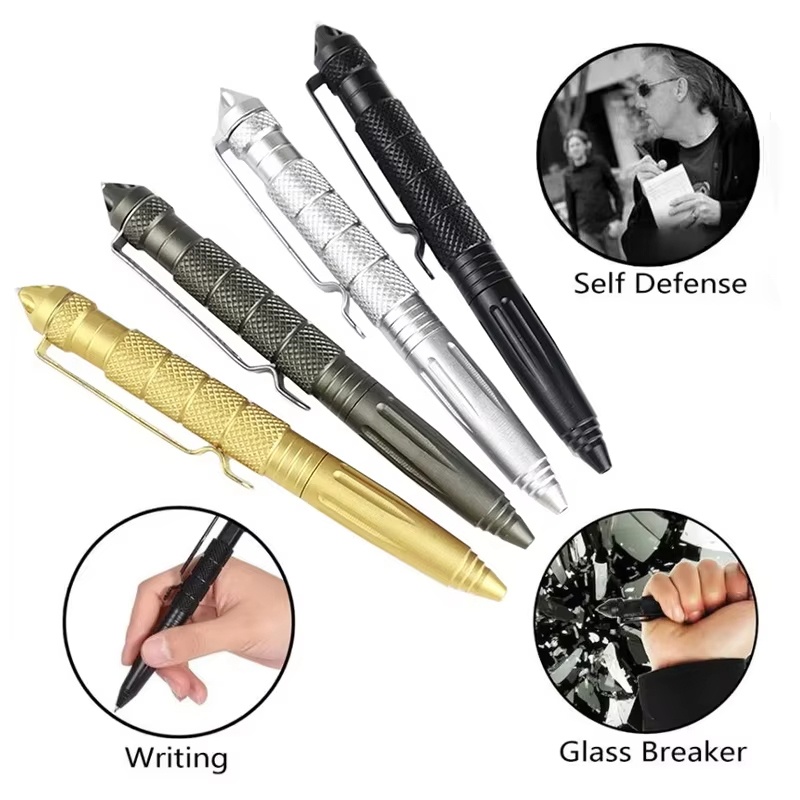 Pen Tactical Glass - Askeri Taktik Kalem Alüminyum Alaşımlı Açık
