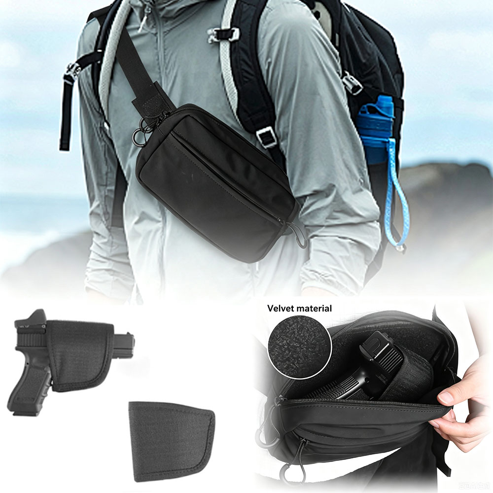 Edc Concealed Carry Bag - Gizli Taşıma Bel Çantası Taktik Bel