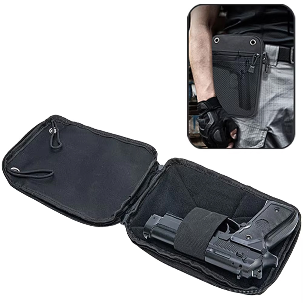 Edc Concealed Carry Fanny Pack - Molle Açık Hava Taktik Gizli Silah