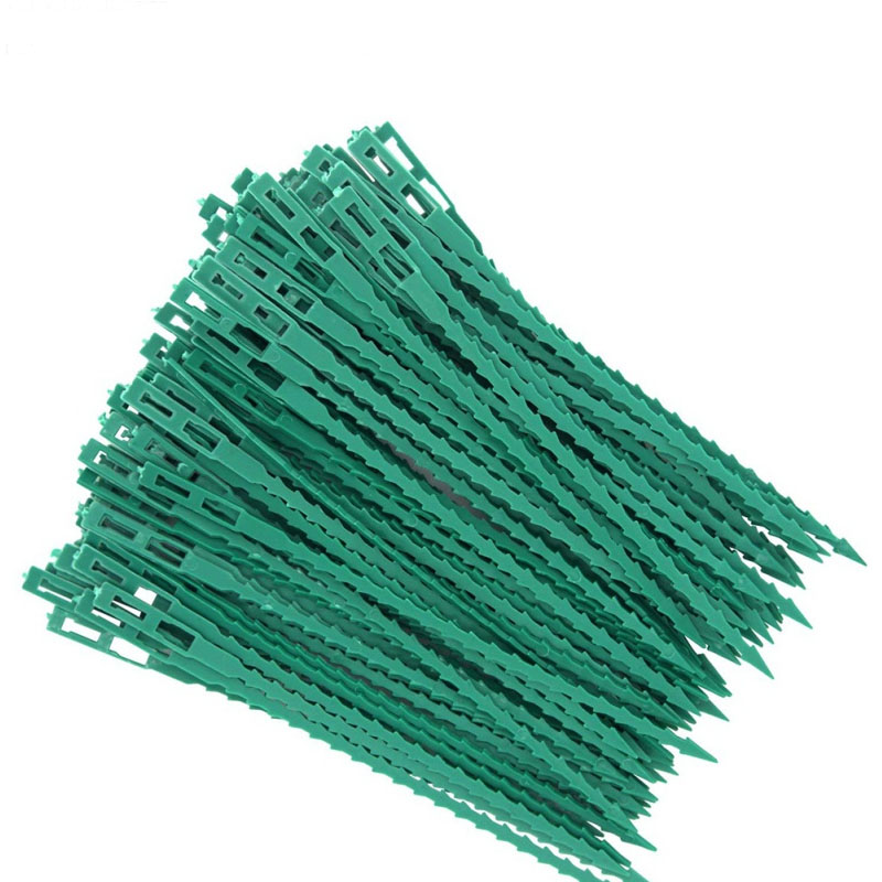 Gear Tie Reusable - 50/100 adet yeniden kullanılabilir bahçe kablo