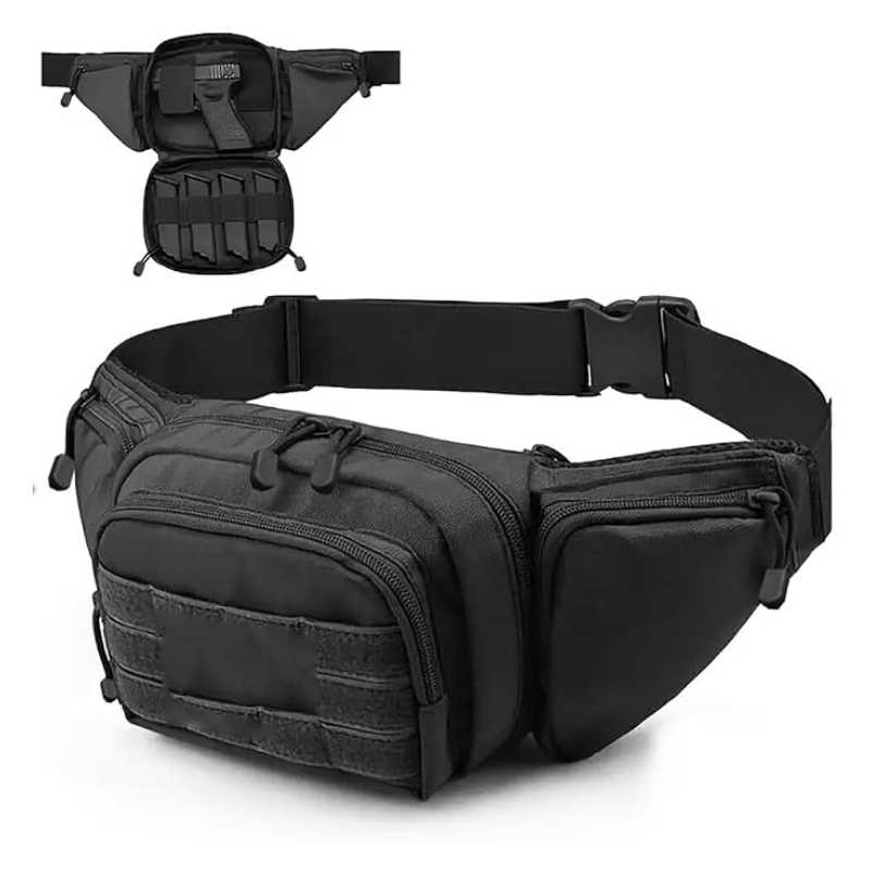 Edc Concealed Carry Fanny Pack - Su Geçirmez Molle EDC Çantası Taktik