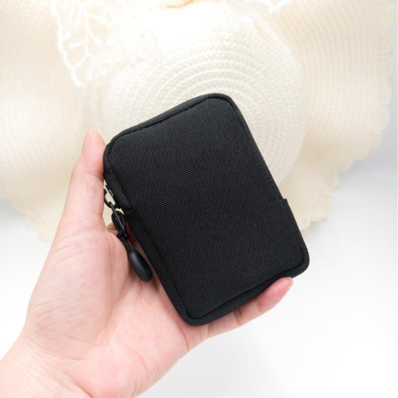 Edc Daily Carry - Mini EDC Polyester Kese Taşınabilir Bozuk