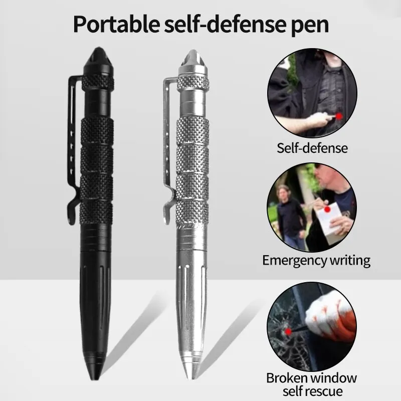 Pen Tactical Glass - Çok Fonksiyonlu Taktik Kalem Kendini Savunma
