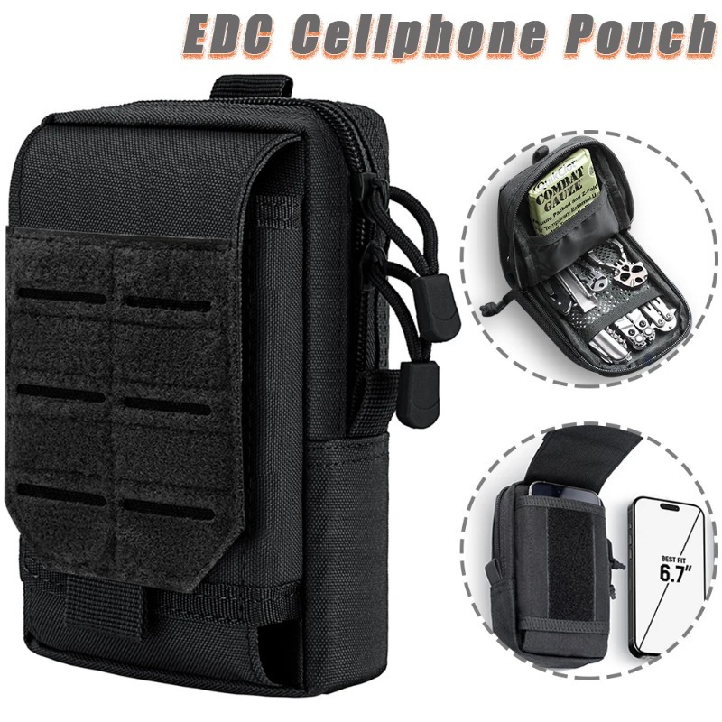 Edc Carry Box - Taktiksel MOLLE EDC Kullanım Çantası ve