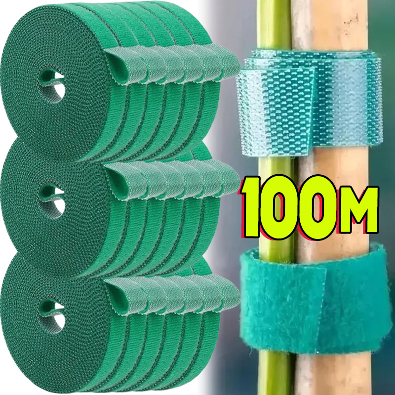 Gear Tie Reusable - 1/100 M Ayarlanabilir Kendinden Yapışkanlı Bitki