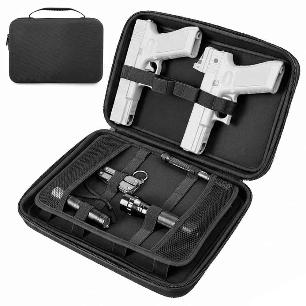 Edc Concealed Carry Bag - Taktik Tabanca Silah Çantası Çift Silah