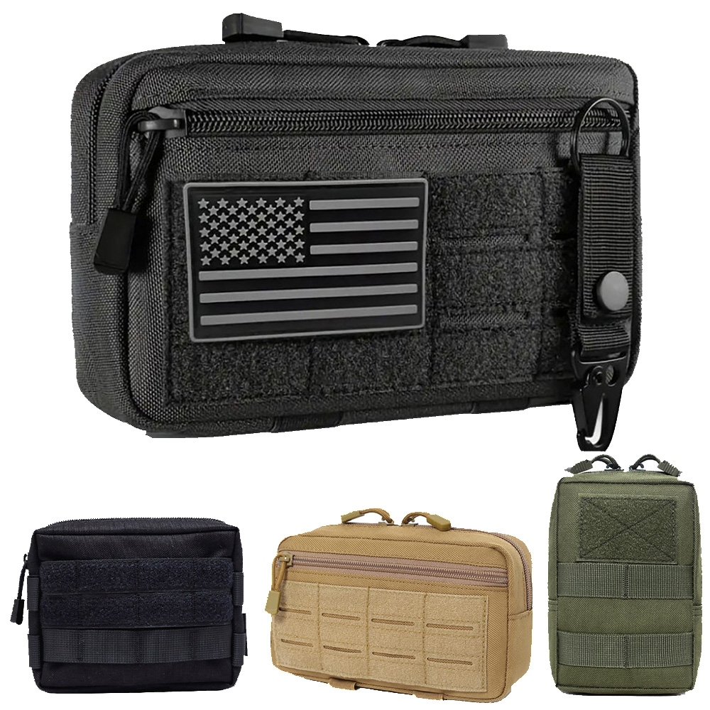 Edc Concealed Carry Bag - MOLLE Taktik EDC Bel Çantası Kompakt