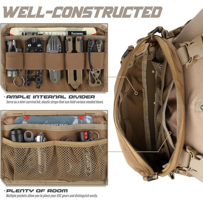 Askılı Balıkçı Yeleği Taktik G - Edc Carry Backpack incelemesi ve fiyatı