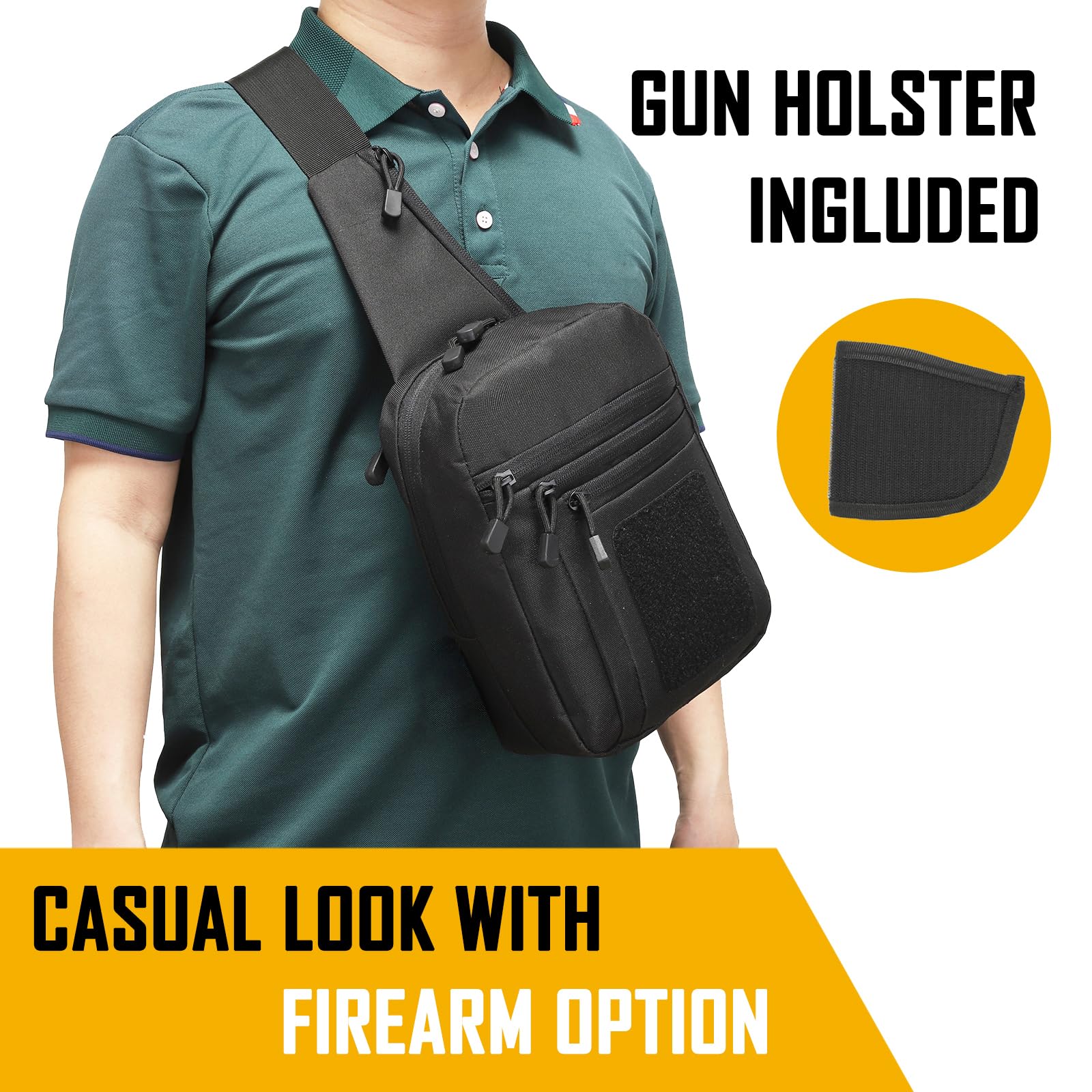 Erkekler için Gizli Taşıma Çap - Edc Concealed Carry Bag incelemesi ve fiyatı