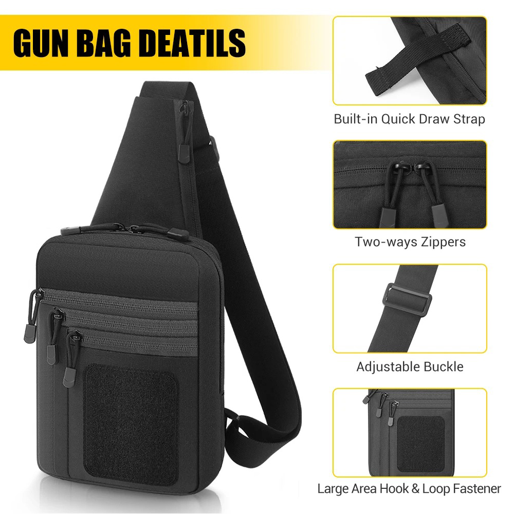 Gizli Taşıma Göğüs Çantası, Ta - Edc Carry Bag For Pistol incelemesi ve fiyatı