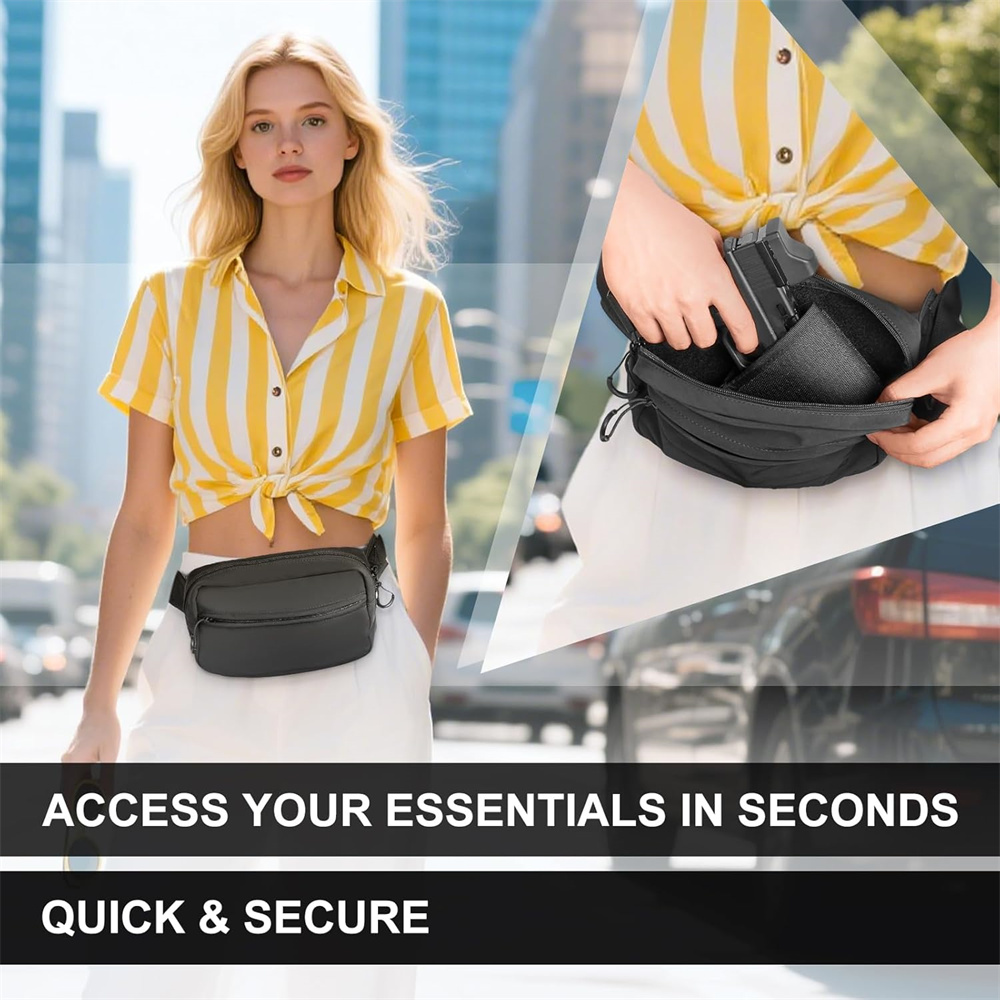 Gizli Taşıma Silah Çantası Tab - Edc Concealed Carry Fanny Pack incelemesi ve fiyatı