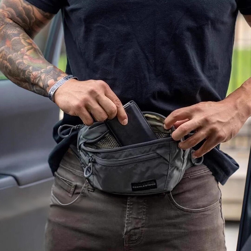 Ayarlanabilir Askılı Erkek Bel - Edc Concealed Carry Fanny Pack incelemesi ve fiyatı