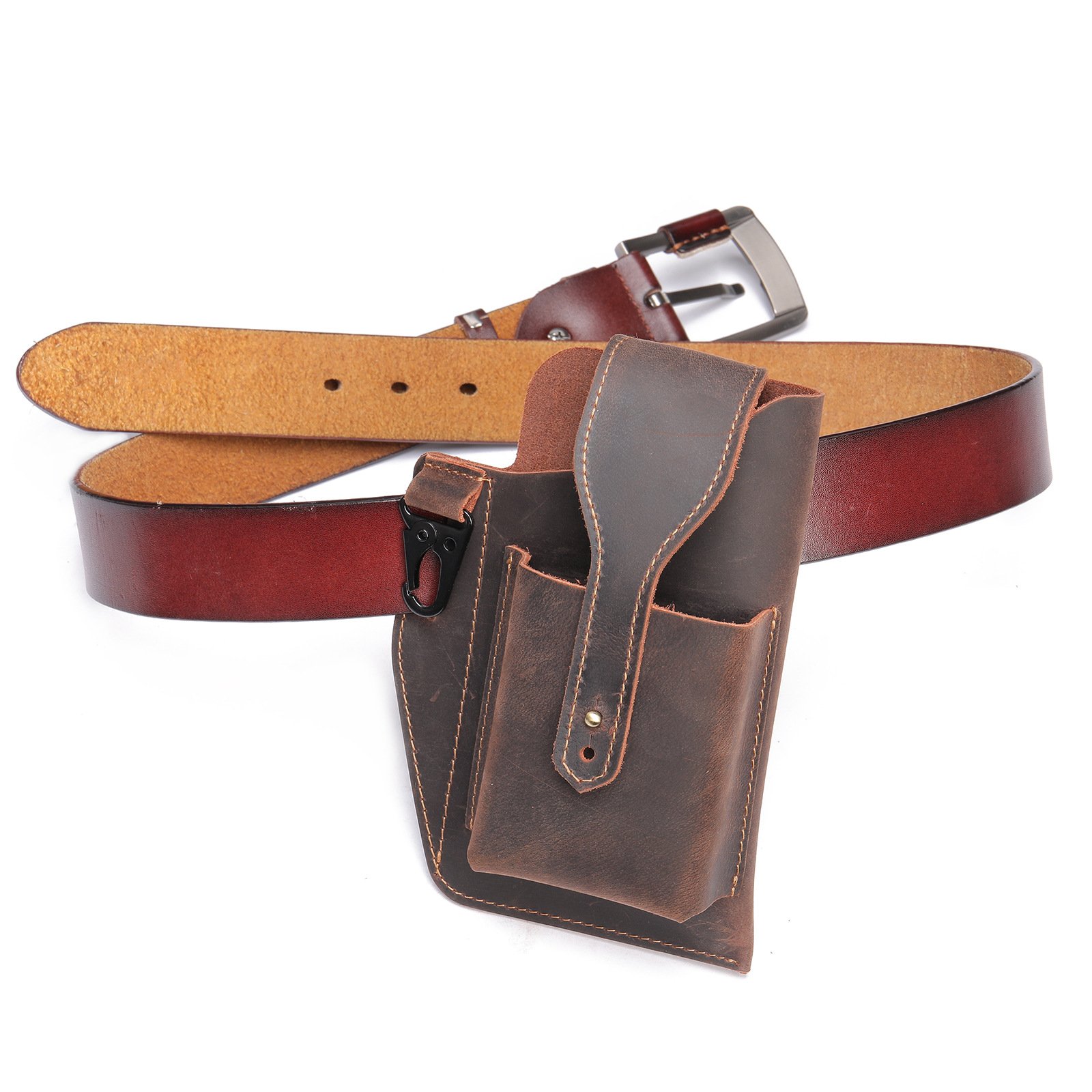 Erkekler İçin Crazy Horse Deri - Edc Carry For Men incelemesi ve fiyatı