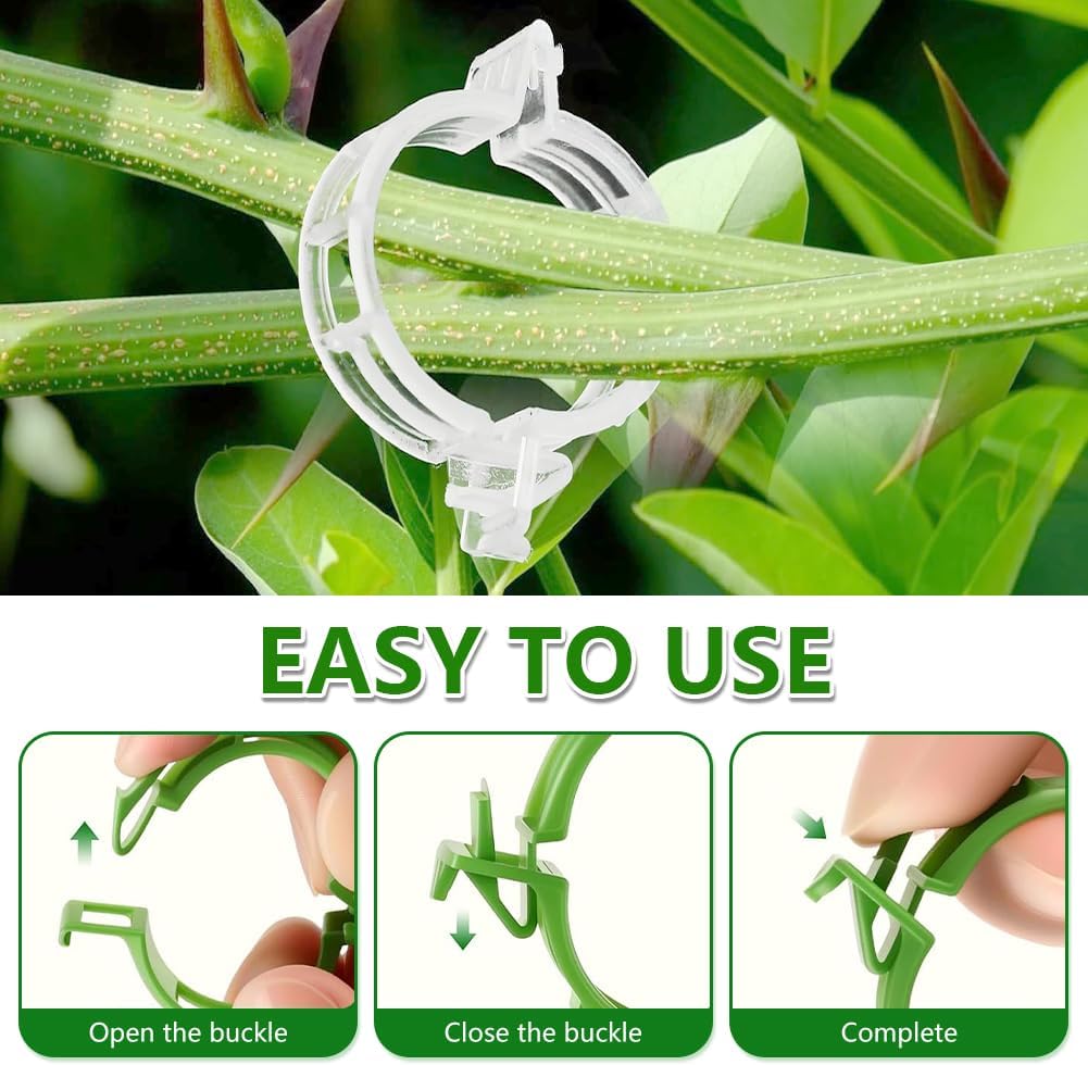 100 Adet Bitki Destek Klipsler - Gear Tie Reusable incelemesi ve fiyatı