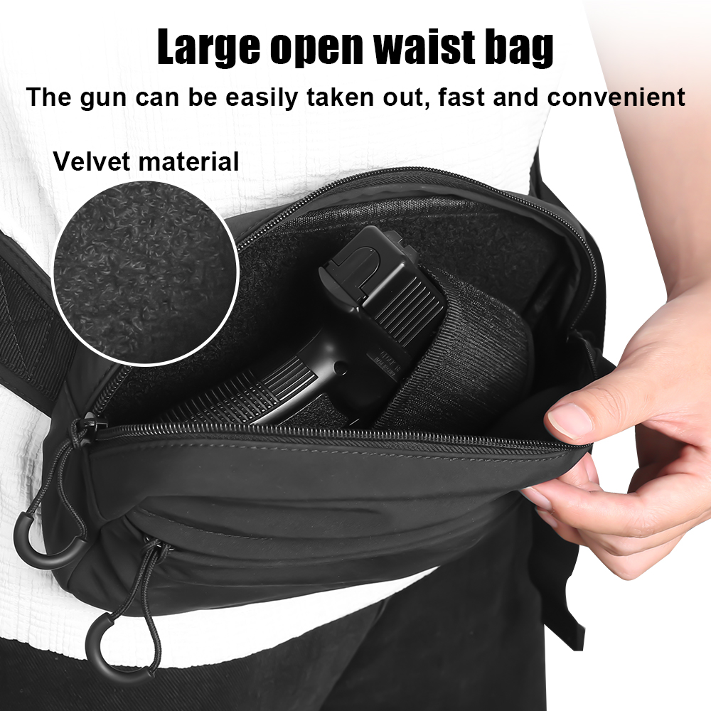 Taktik Crossbody Çanta Tabanca - Edc Concealed Carry Bag incelemesi ve fiyatı