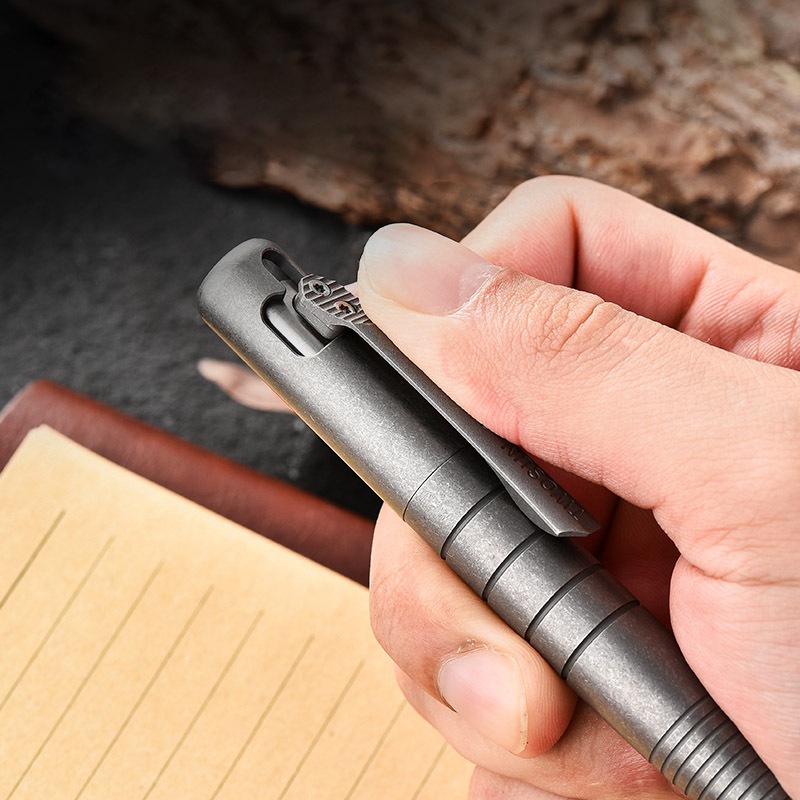 Titanyum taktik kalem EDC çok  - Pen Tactical Glass incelemesi ve fiyatı