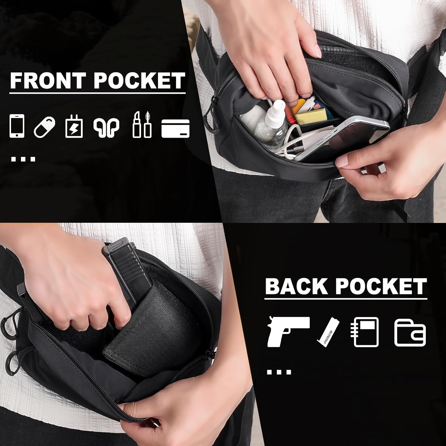 Kılıflı Taktik Fanny Paketi Gi - Edc Carry Bag For Pistol incelemesi ve fiyatı